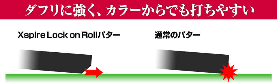 Xspire Lock on Rollパター